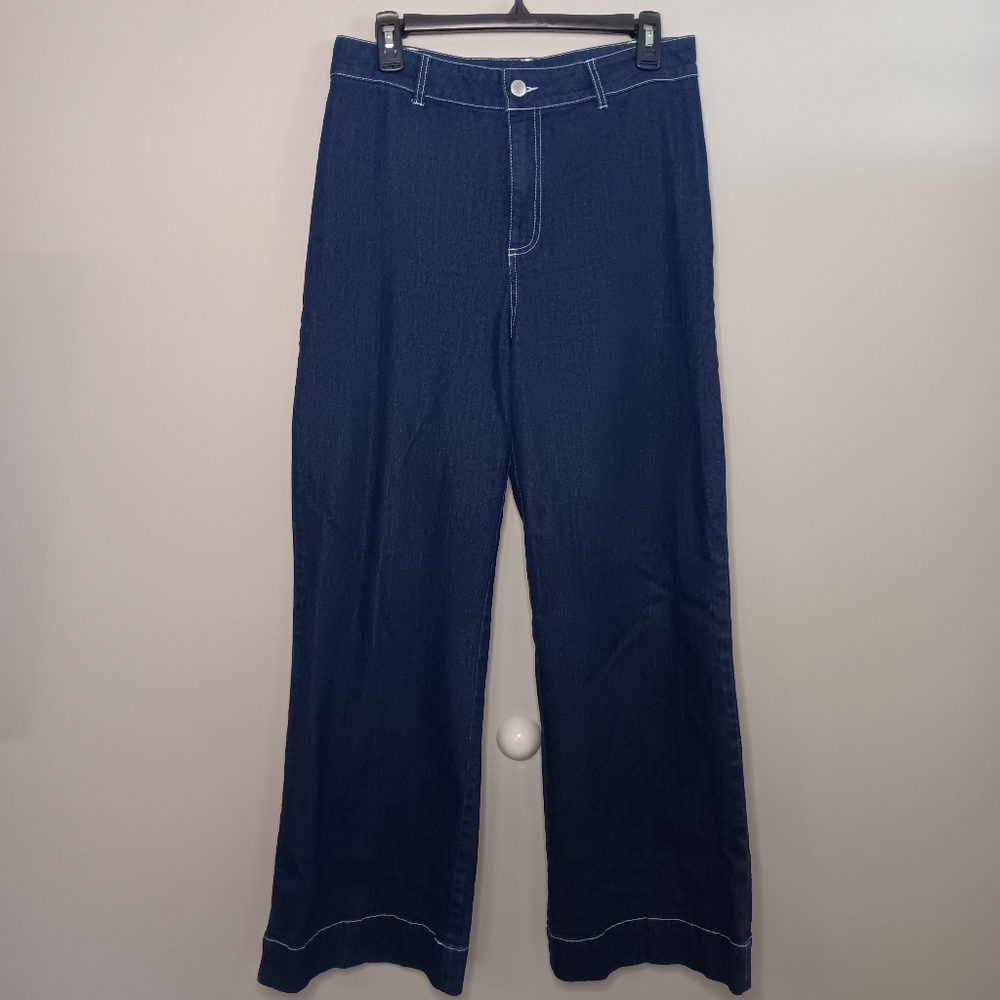Avec Les Filles Wide Leg Jeans
